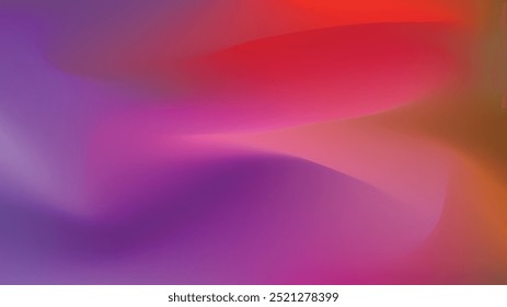 bunter abstrakter Farbverlauf-Hintergrund mit unscharfem und wellenförmigem Bild.