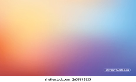 Colorful Abstract Gradient Background for Design Projects