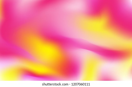 Colorful Abstract gradient background in lollipop candy themed : pink yellow and white. 