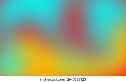 Colorful abstract gradient background. Modern blurry design with bright color transitions. Ideal for digital backgrounds, wallpapers and creative projects.