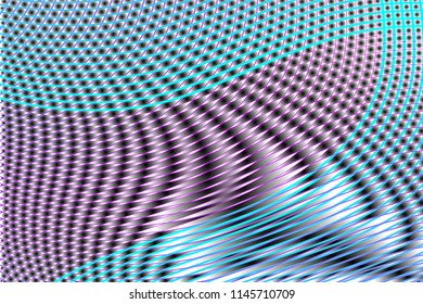 Colorful abstract gradient background with moire effect. Wavy reticulated texture. Can be used as design of books, websites, accessories for phones and tablet. 