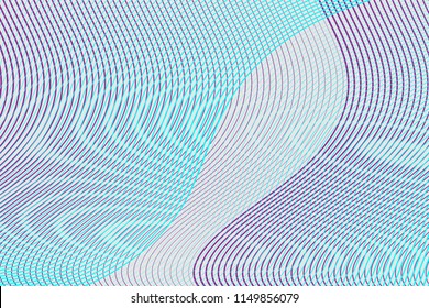 Colorful abstract gradient background with moire effect. Can be used as design of books, websites, accessories for phones and tablet. 