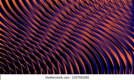 Colorful abstract gradient background with moire effect. Can be used as design of books, websites, accessories for phones and tablet, mobile applications. Vector illustration.