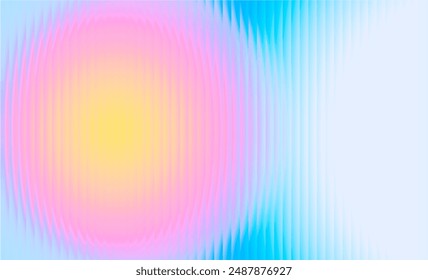 Colorful abstract gradient background with ripple effect, creating visually striking design