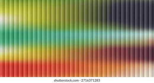 Fondo degradado abstracto colorido con efecto ondulado, creando un diseño visualmente llamativo. Ilustración vectorial.