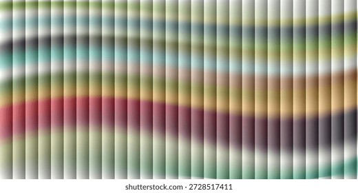 Fundo de gradiente abstrato colorido com efeito de ondulação, criando um design visualmente impressionante. Ilustração vetorial.