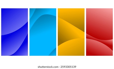 colorful abstract gradient background, suitable for poster and wallpaper
