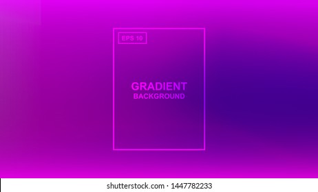 Colorful abstract gradient background. Background for ui design,graphic design, banner or poster. vector purple gradient color background. Vector EPS10.