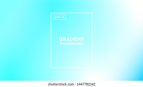 Colorful abstract gradient background. Background for ui design,graphic design, banner or poster. vector blue and white gradient color background. Vector EPS10.