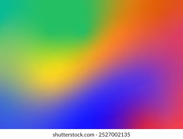 Projeto de vetor de fundo de gradiente abstrato colorido.