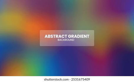 Colorful abstract gradient background with vibrant orange, purple, and blue hues