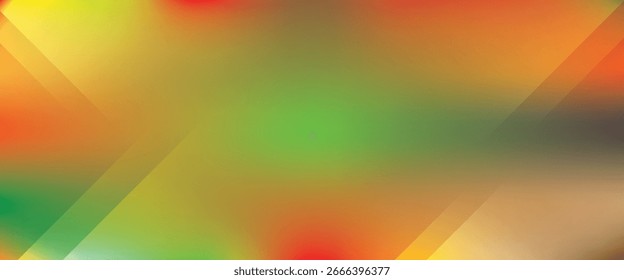 Fundo de gradiente abstrato colorido com tons vibrantes de laranja, verde, amarelo e vermelho, perfeito para design moderno, cartazes e arte digital.