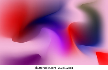 Farbiger abstrakter Farbverlauf-Hintergrund und Bildschirmhintergrund