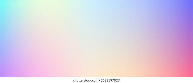 colorful abstract gradient with calming tones of purple, turquoise, and pink.