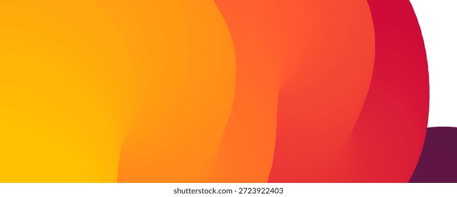 Design de gradiente abstrato colorido com transições suaves