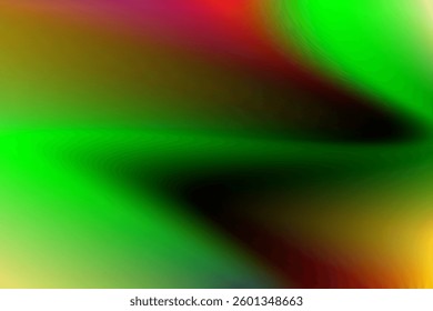 Colorful Abstract Gradient with Green, Red, and Yellow Vibrant Gradients