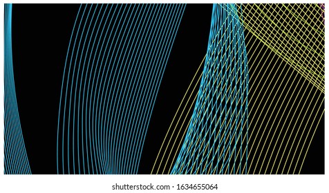 colorful abstract gradient line background