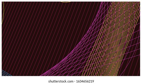 colorful abstract gradient line background