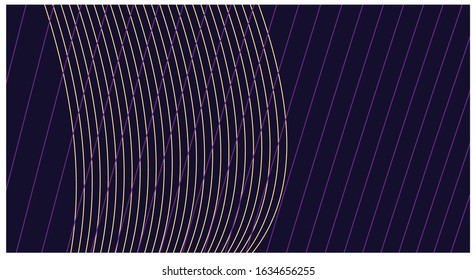 colorful abstract gradient line background