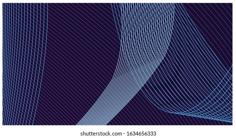 colorful abstract gradient line background