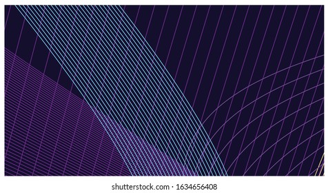 colorful abstract gradient line background
