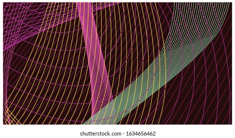 colorful abstract gradient line background