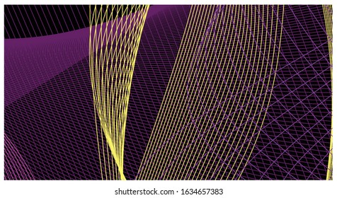 colorful abstract gradient line background