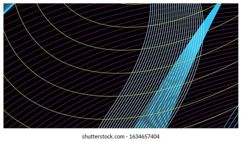 colorful abstract gradient line background