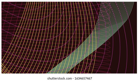 colorful abstract gradient line background