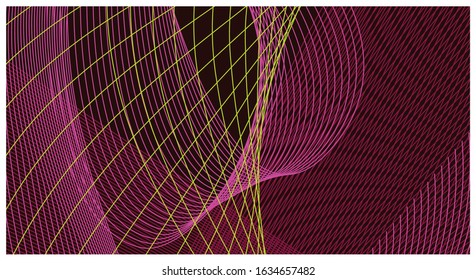 colorful abstract gradient line background