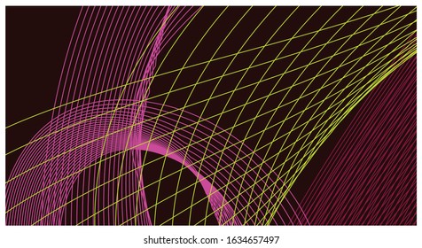 colorful abstract gradient line background