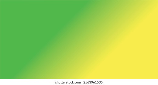 Colorful Abstract Gradient mesh color Vector background Fresh Lime Green to Yellow Gradient 