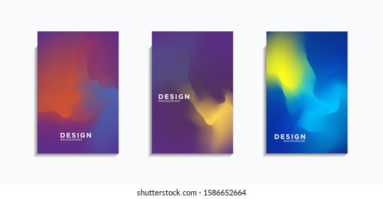 Colorful Abstract Gradient Poster Design