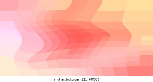 Colorful abstract gradient Red Pink romantic consisting of rectangles. Spectral dynamic background of square shape. Geometric collection. Vector.