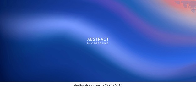 Colorful Abstract Gradient Wave with Neon Flow