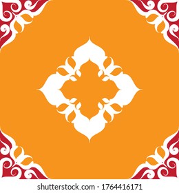 Colorful abstract graphic background. Tribal ethnic ornament. Scarf design. Frame.vector colored background.