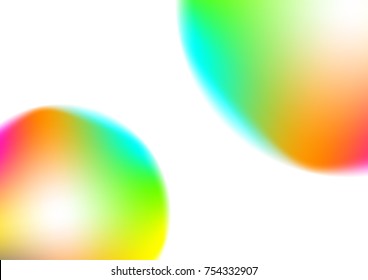  Colorful abstract graphic design, vector illustration.