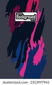 Colorful Abstract Grunge Vector Background