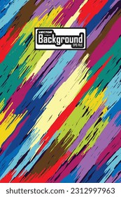 Colorful Abstract Grunge Vector Background