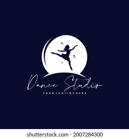 Colorful Abstract Gymnastic Logo Design