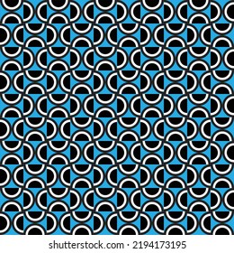 Colorful abstract half-circle pattern. Multicolor arc shape maze on white background. Circular shape backdrop. Rotation of watermelon pattern.