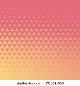 Colorful abstract halftone background. Gradient color background with geometric dots. Vector
