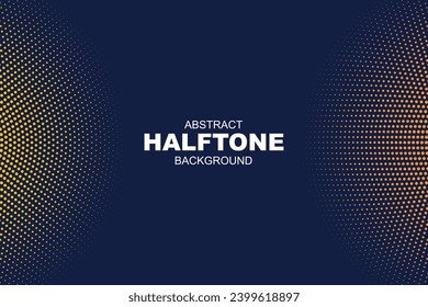 Colorful Abstract Halftone Dots Background Pattern For Web Banner on Polka Dot Texture