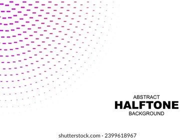 Colorful Abstract Halftone Dots Background Pattern For Web Banner on Polka Dot Texture