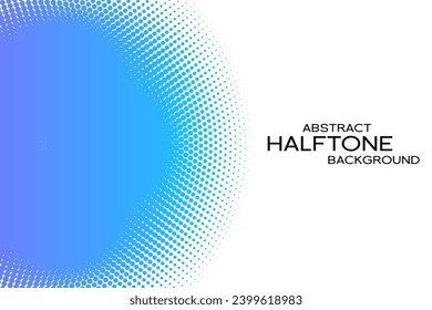 Colorful Abstract Halftone Dots Background Pattern For Web Banner on Polka Dot Texture