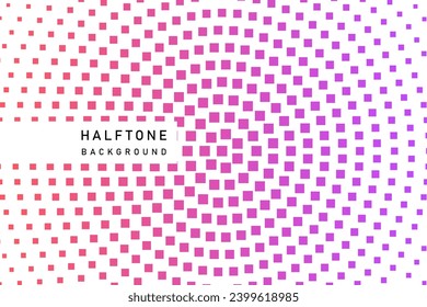 Colorful Abstract Halftone Dots Background Pattern For Web Banner on Polka Dot Texture