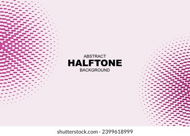 Colorful Abstract Halftone Dots Background Pattern For Web Banner on Polka Dot Texture