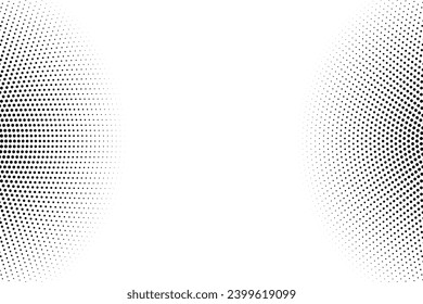 Colorful Abstract Halftone Dots Background Pattern For Web Banner on Polka Dot Texture