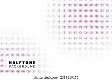 Colorful Abstract Halftone Dots Background Pattern For Web Banner on Polka Dot Texture