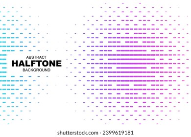 Patrón de fondo de puntos de semitono abstracto colorido para pancarta web sobre textura de punto de polka